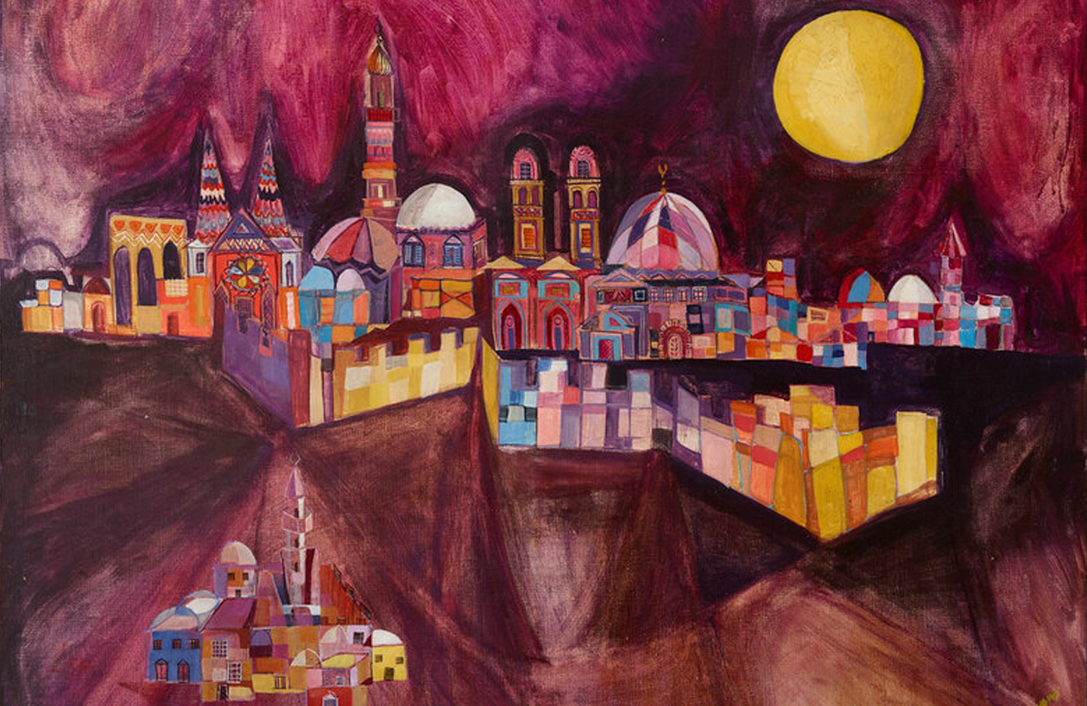 Jerusalem by by Laila Shawa.